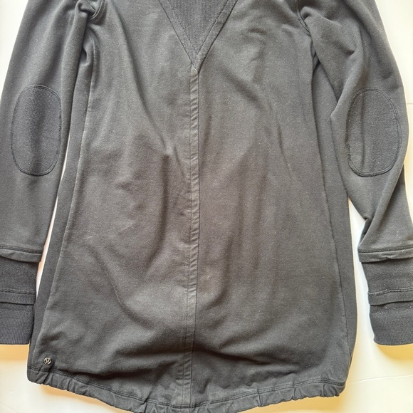 Lululemon Gratitude Wrap Black Cardigan Jacket Coat Athletic Athleisure Sz Small - Picture 12 of 13